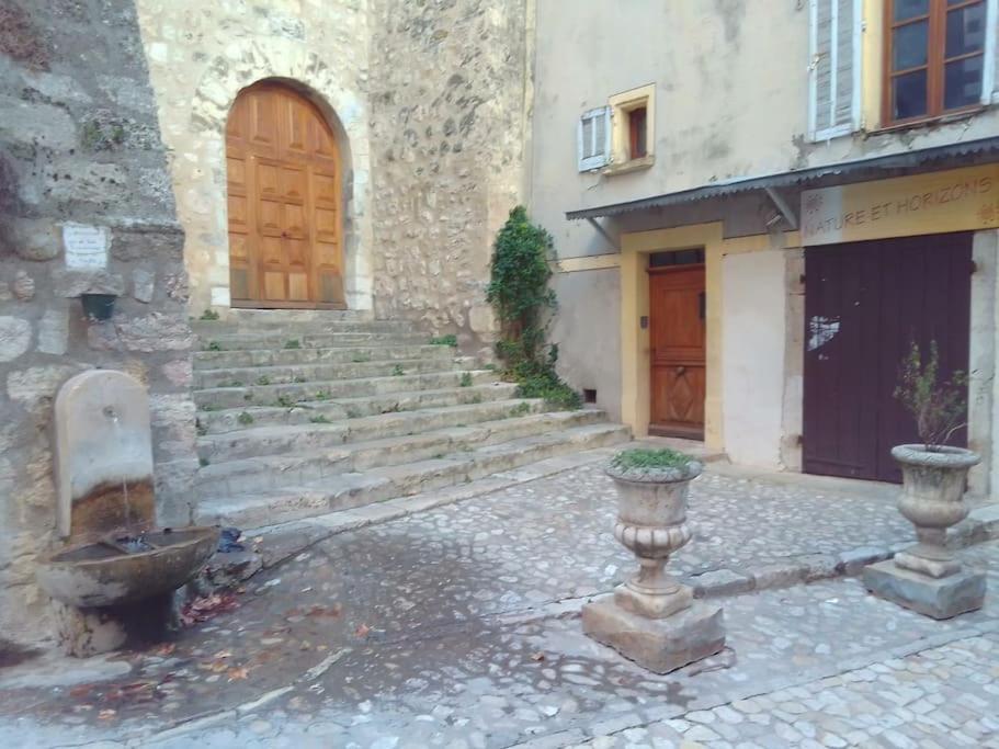La Fontaine Leilighet Moustiers-Sainte-Marie Eksteriør bilde